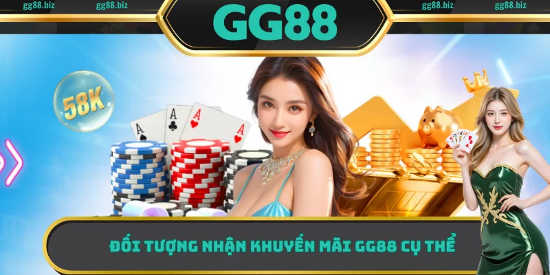 Đối tượng nhận khuyến mãi GG88 cụ thể